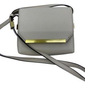 jcrew beige leather cross body bag